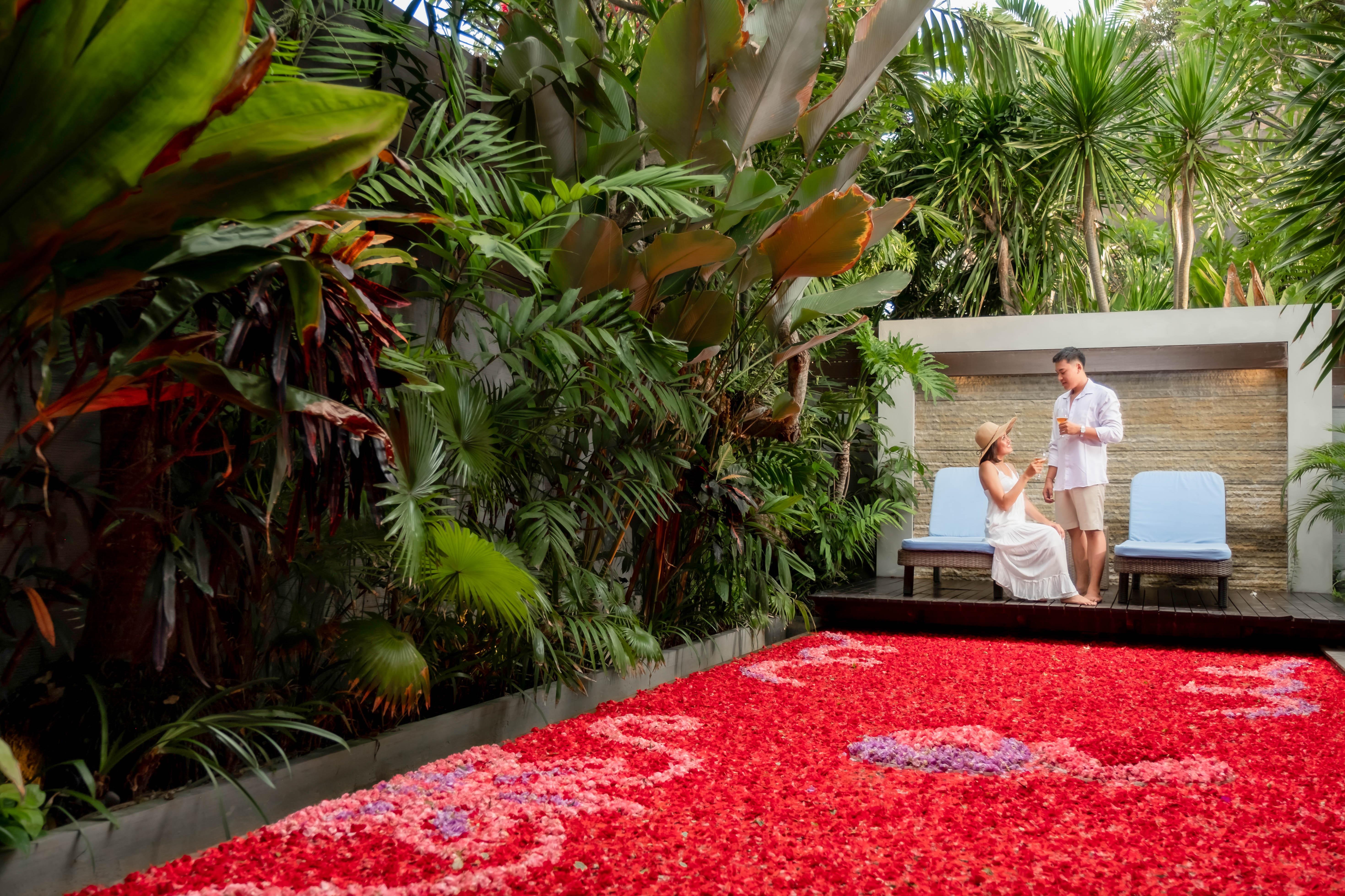 Le Jardin Villas Seminyak Exteriör bild